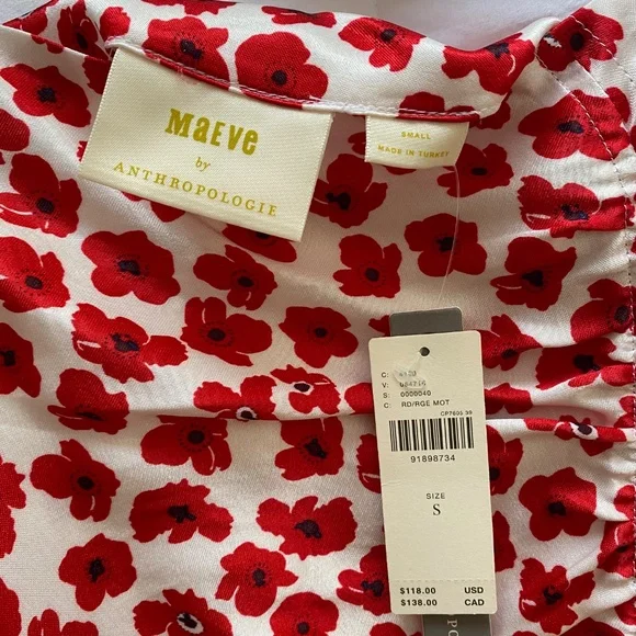Maeve by Anthropologie Silk Floral Skirt - Picture 5 of 5